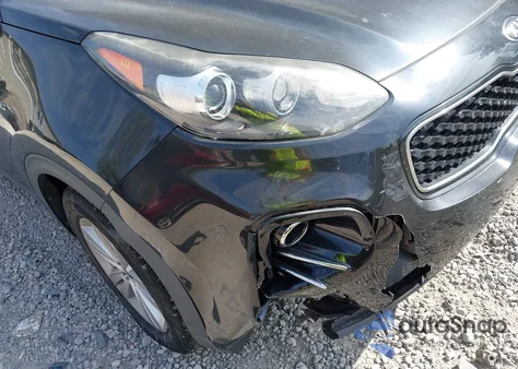 2017 Kia Sportage Lx from USA, damaged, VIN KNDPMCAC0H7193850